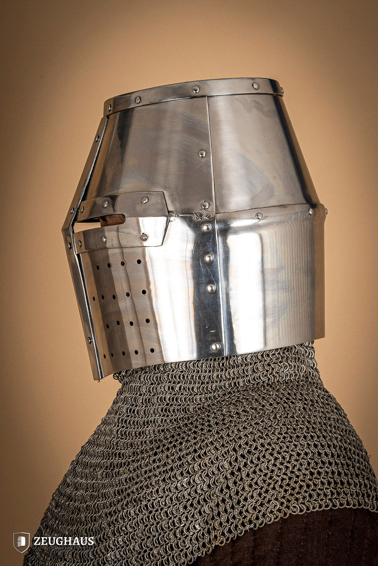 Crusader Great Helmet 1,6mm Polished