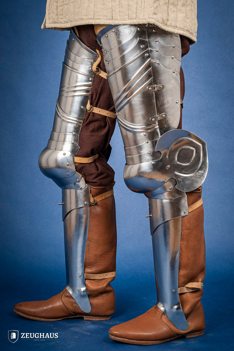 German Full Leg Armor 15th Cent. 1,2mm Polished