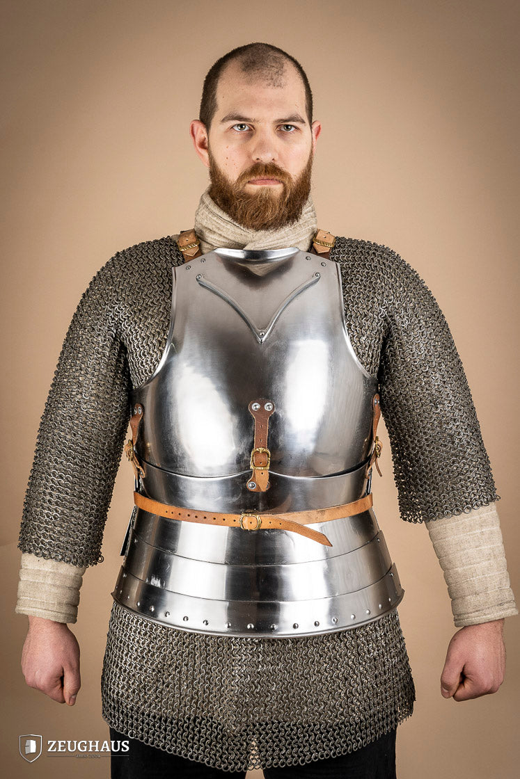 Italian Cuirass 14th Cent. 1,6mm Polished