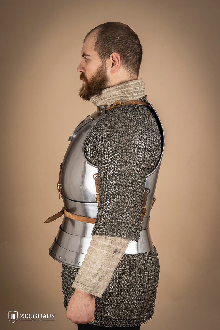 Italian Cuirass 14th Cent. 1,6mm Polished