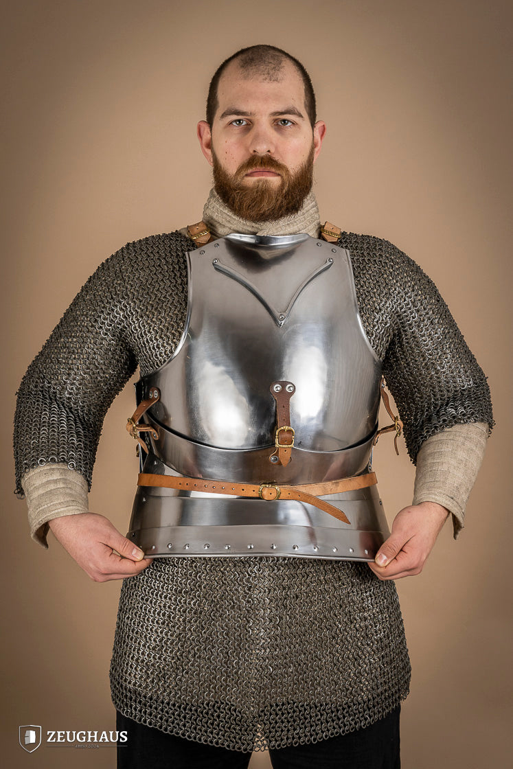 Italian Cuirass 14th Cent. 1,6mm Polished