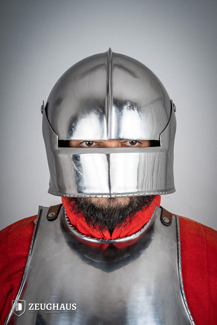 Swiss Sallet Helmet 1,6mm Polished