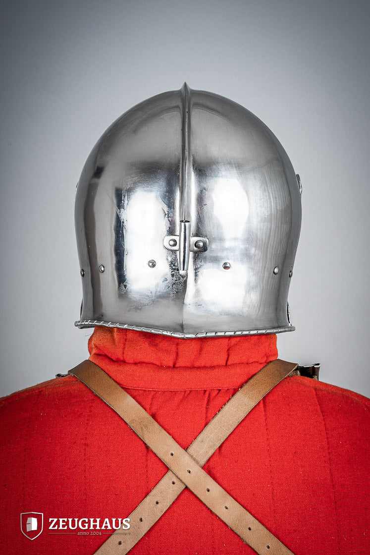 Swiss Sallet Helmet 1,6mm Polished