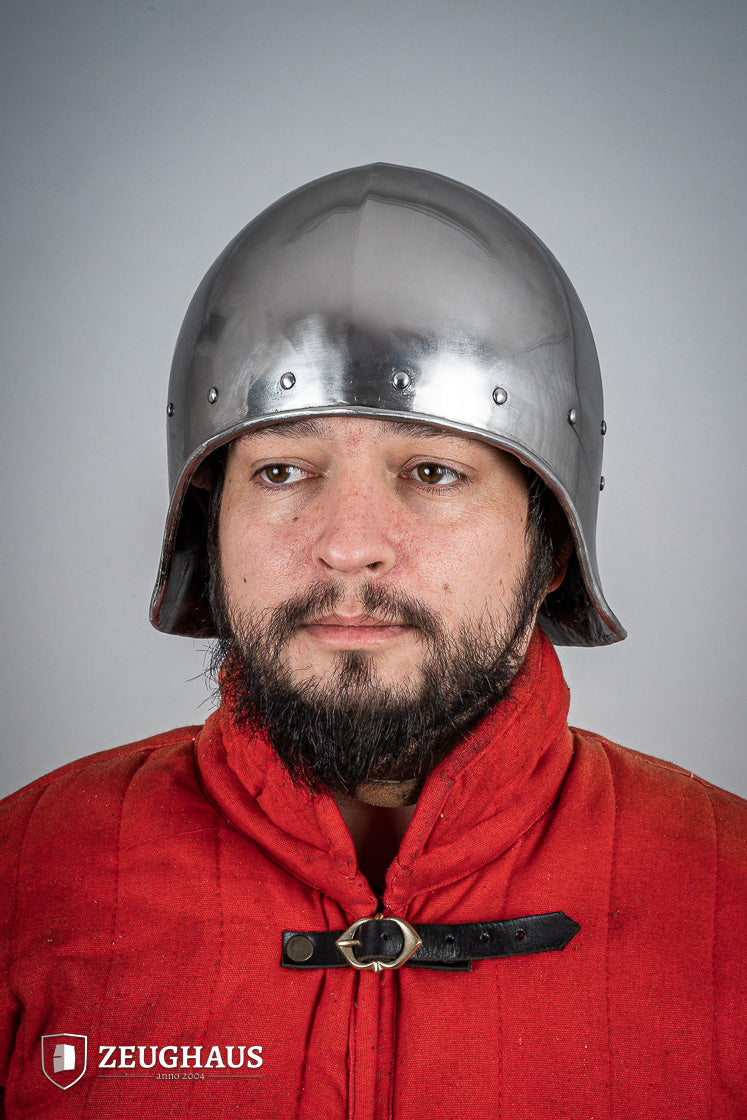 Open Sallet Helmet 1,6mm Polished