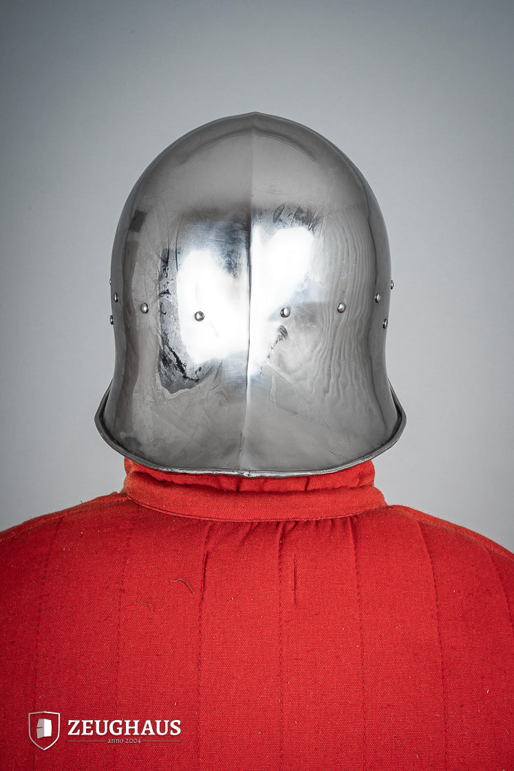 Open Sallet Helmet 1,6mm Polished