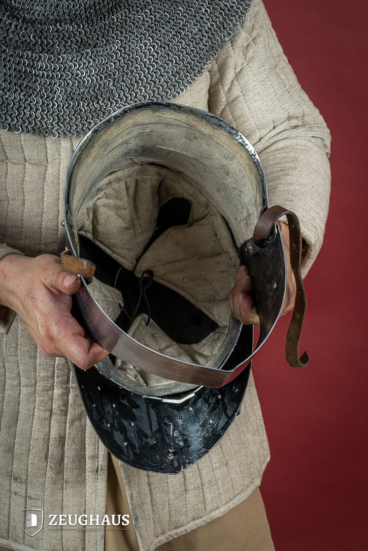 Sugar Loaf Helmet with Visor 1,6mm Polished