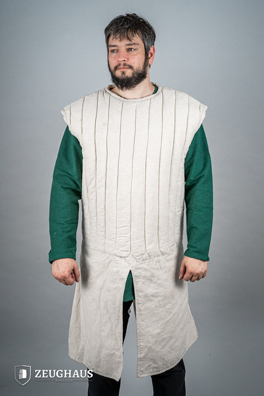 Sleeveless Gambeson Natural