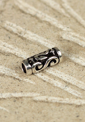 Celtic Beard Bead Fenella Silver 5 pcs.