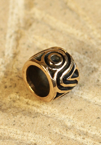 Viking Beard Bead Vercana Bronze