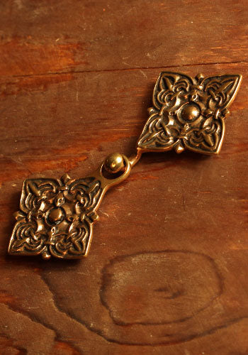 Medieval Clasp Slavica Bronze