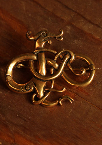 Viking Brooch Askan Bronze