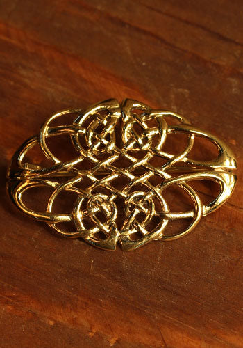 Celtic Brooch Aidan Bronze