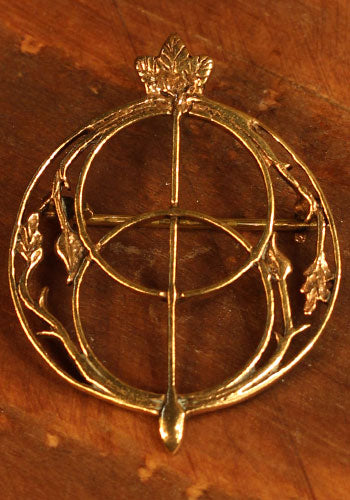 Celtic Brooch Avalon Bronze