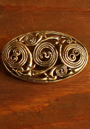 Celtic Brooch Tuatha Bronze