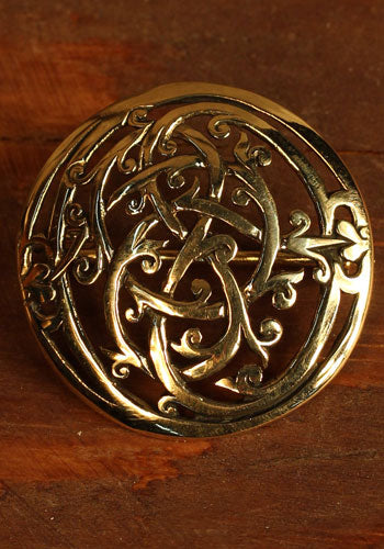 Viking Brooch Urnes Bronze