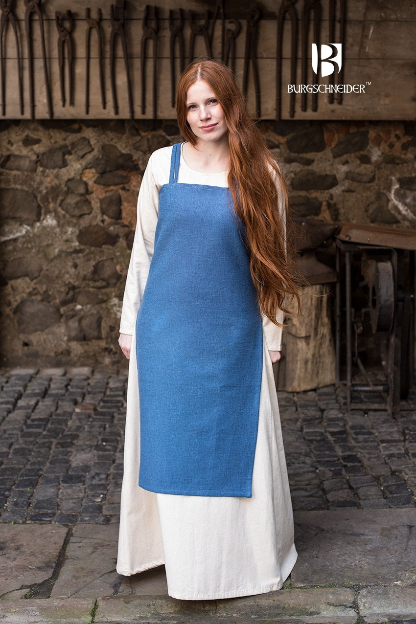 Trägerkleid Frida - Meerblau