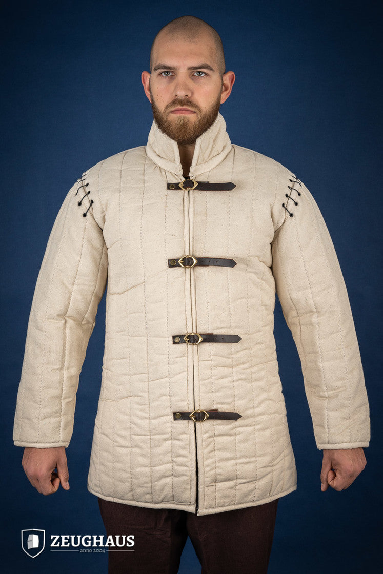 Gambeson mit abnehmbaren Ärmeln natur B-Stock