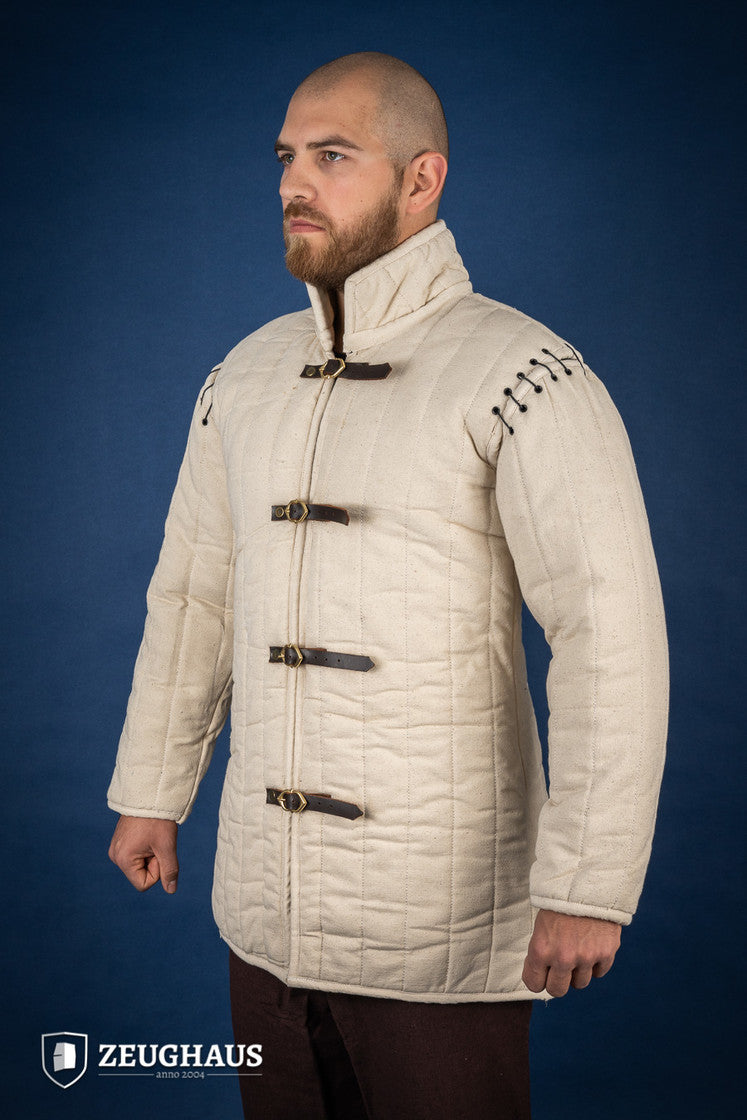 Gambeson mit Abnehmbaren Ärmeln Natur