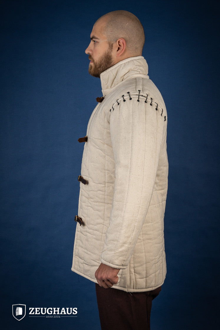 Gambeson mit Abnehmbaren Ärmeln Natur