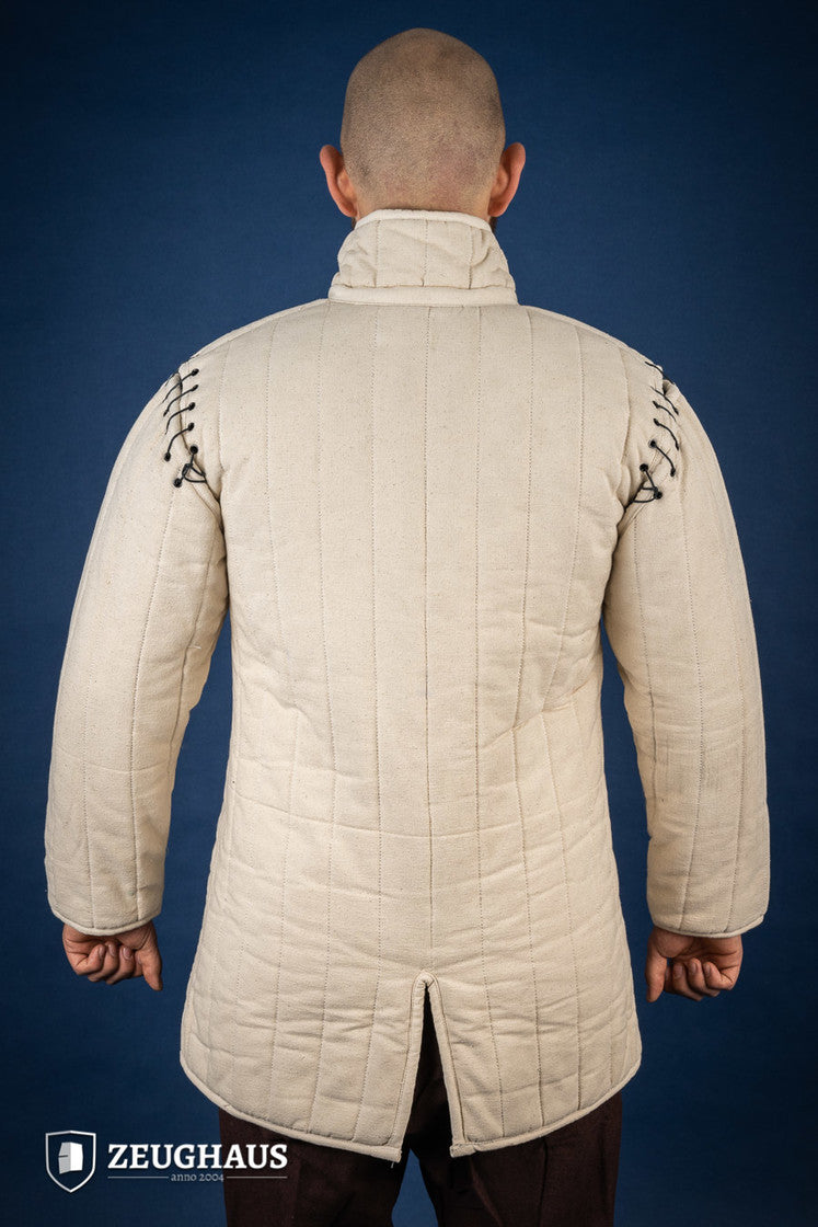 Gambeson With Removable Laced Arms Nature