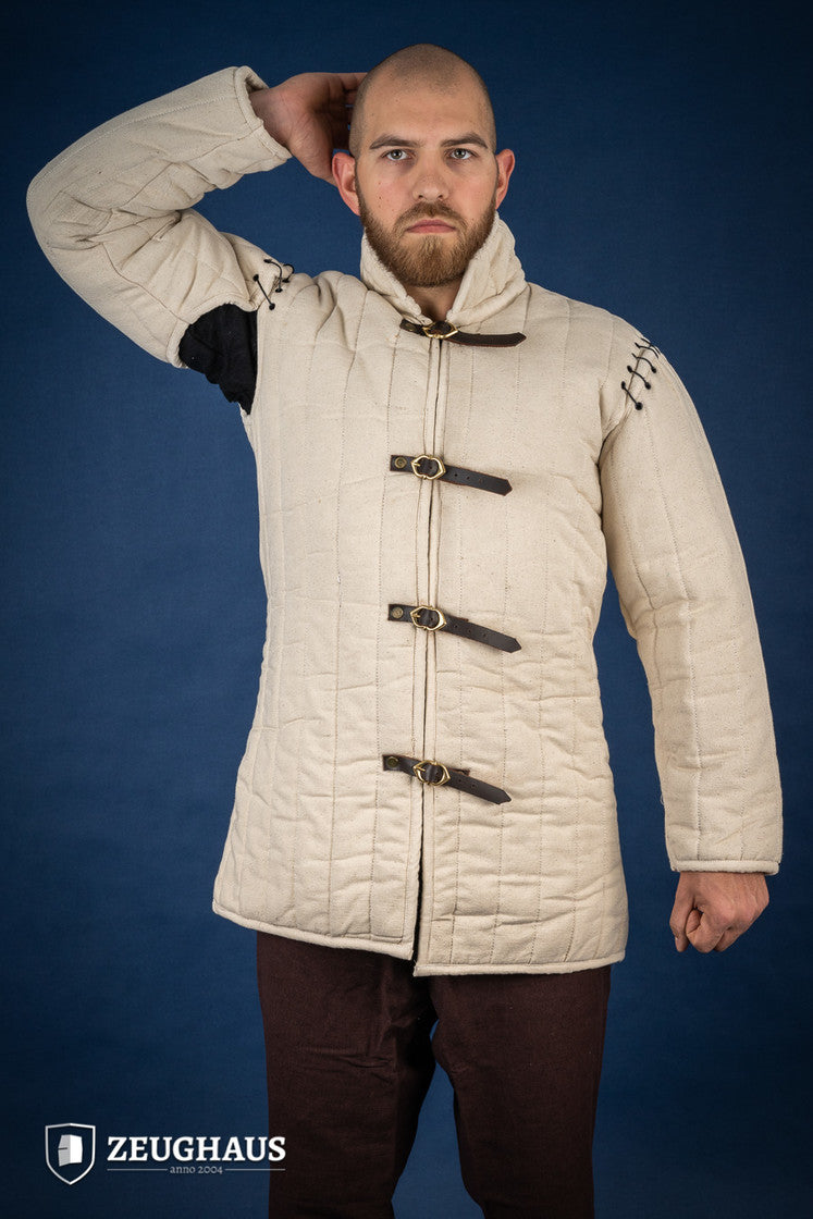 Gambeson With Removable Laced Arms Nature