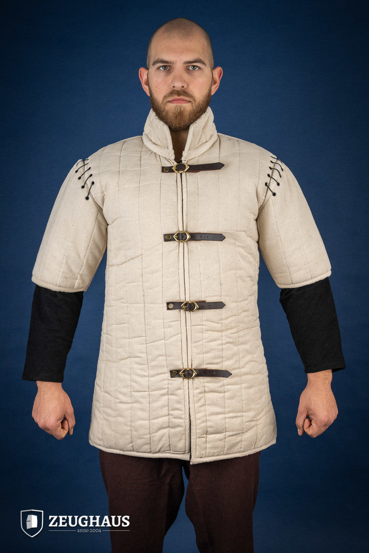 Gambeson mit Abnehmbaren Ärmeln Natur