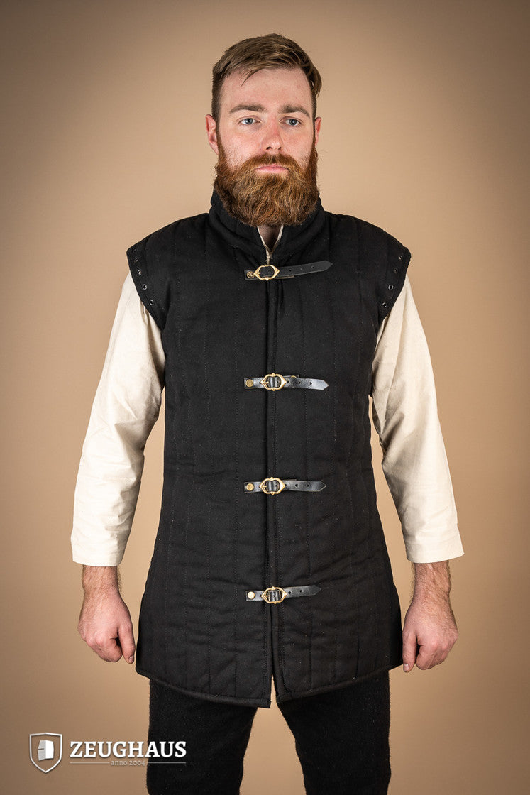 Gambeson mit Abnehmbaren Ärmeln Schwarz