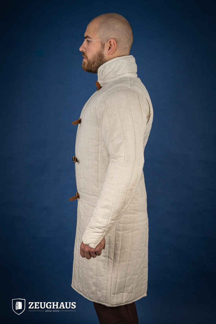 Gambeson mit Frontverschlüssen natur B-Stock