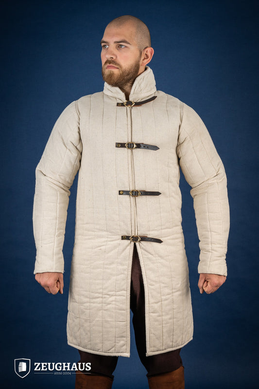 Gambeson mit Frontverschlüssen natur B-Stock