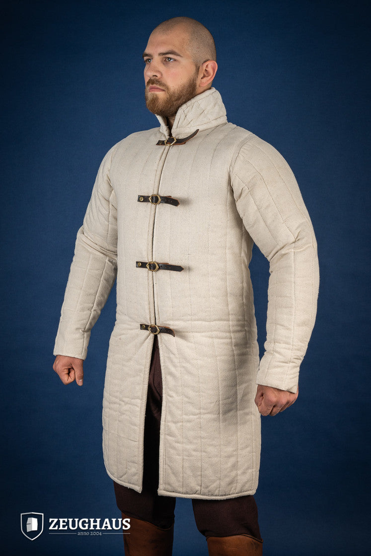 Gambeson mit Frontverschlüssen natur B-Stock