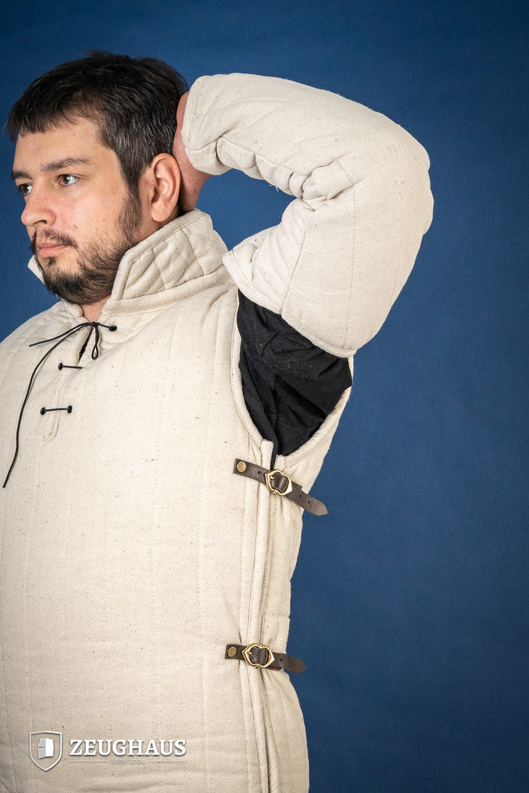 Gambeson mit Seitlichen Verschlüssen Natur 