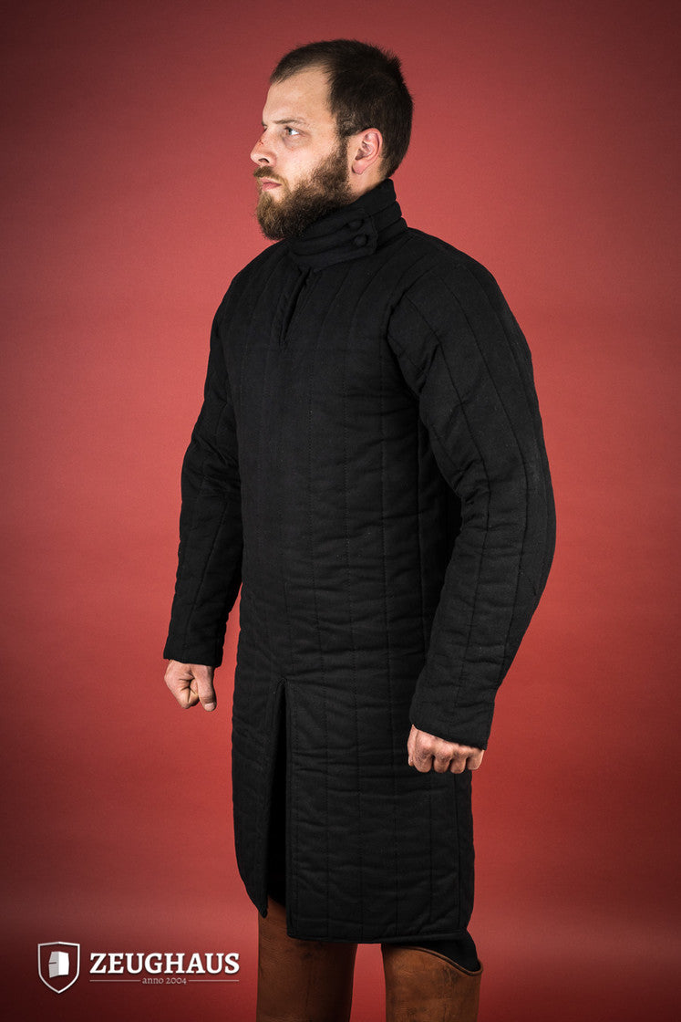 13th. cent. Gambeson Black B-Stock