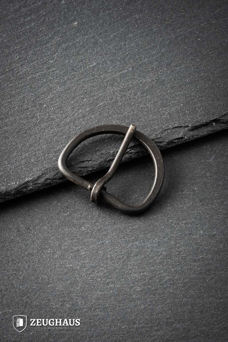 Hand Forged Buckle 40 mm x 51 mm Schwarz B-Stock