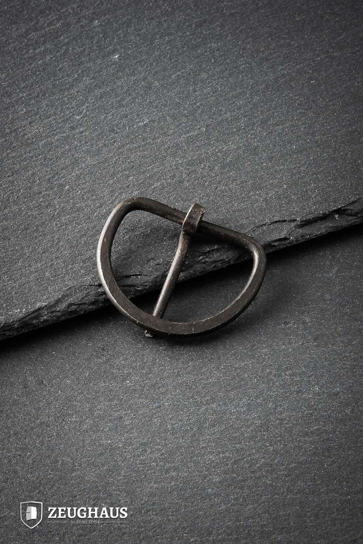 Hand Forged Buckle 40 mm x 51 mm Schwarz B-Stock