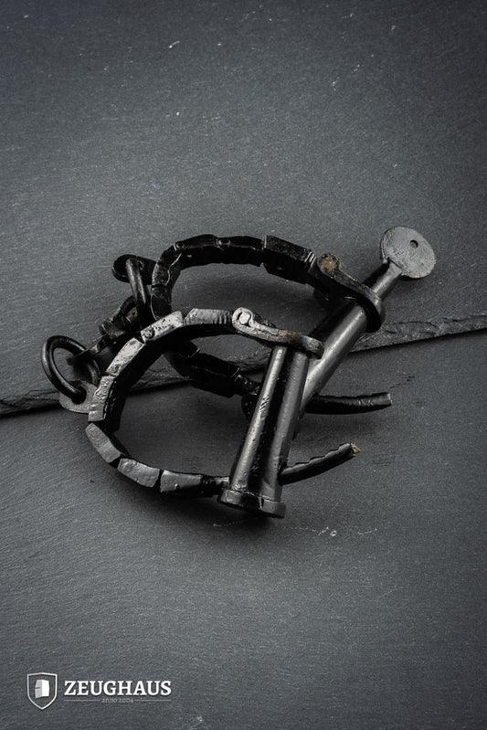 Handschellen geölter Stahl B-Stock B-Stock