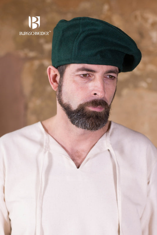 Wool Beret Harald Green