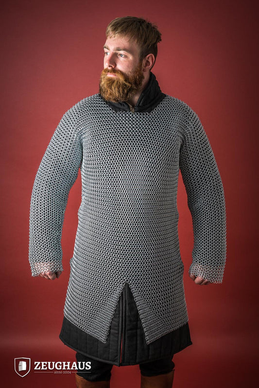 Kettenhemd Hauberk Rundring 10mm Verzinkt