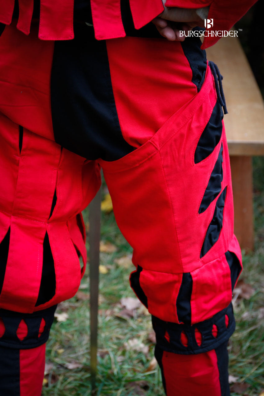 Landsknecht Pant Leg Cuts Imperialis Red/Black