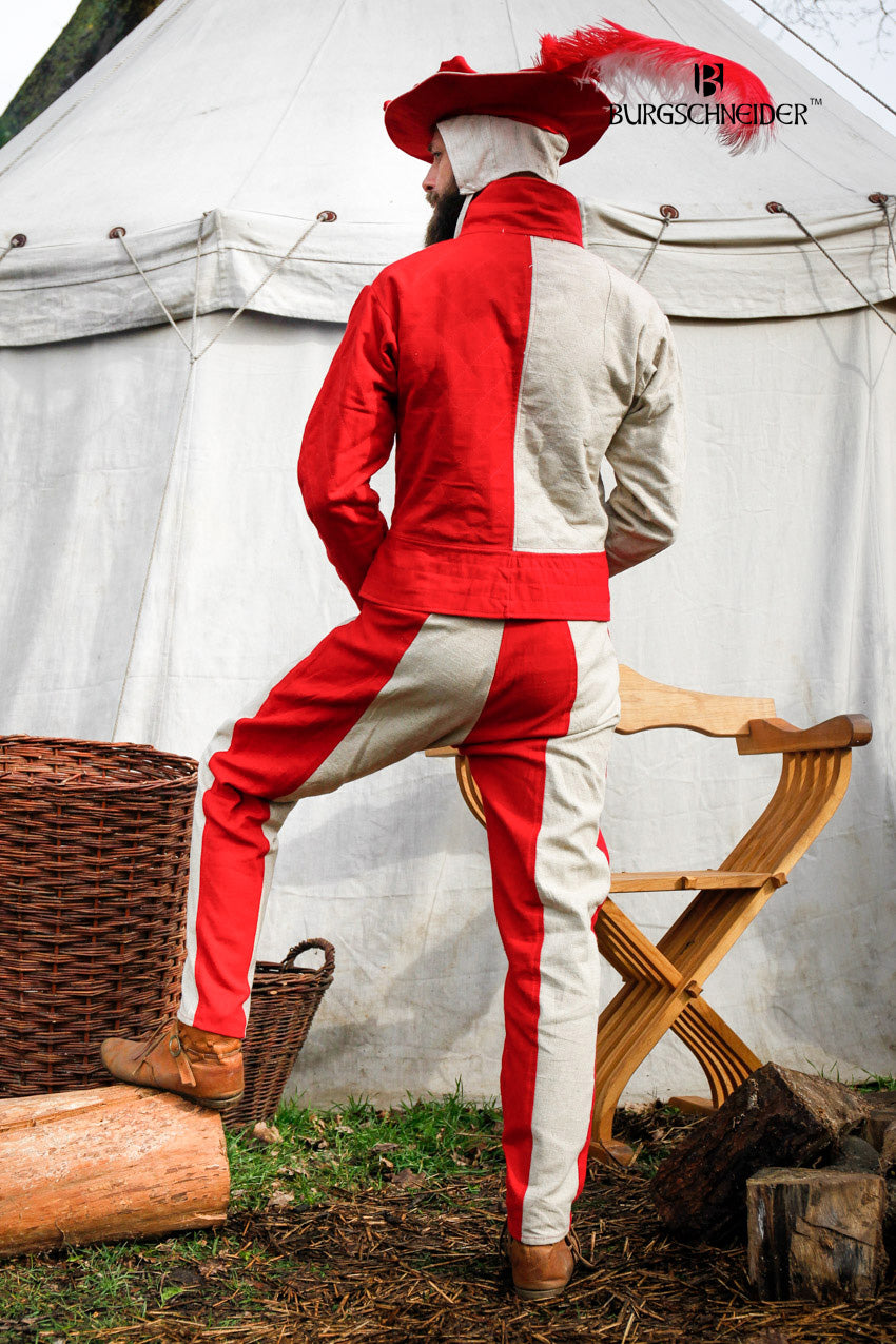 Landsknecht Pants Imperialis Red/Natural