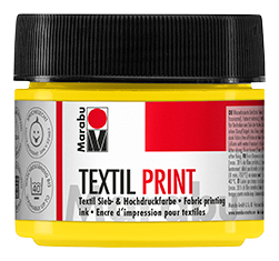 Marabu Textile Print Primary Yellow 100 ml