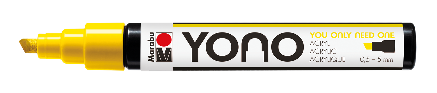 Marabu YONO Marker 0,5 - 5mm Yellow