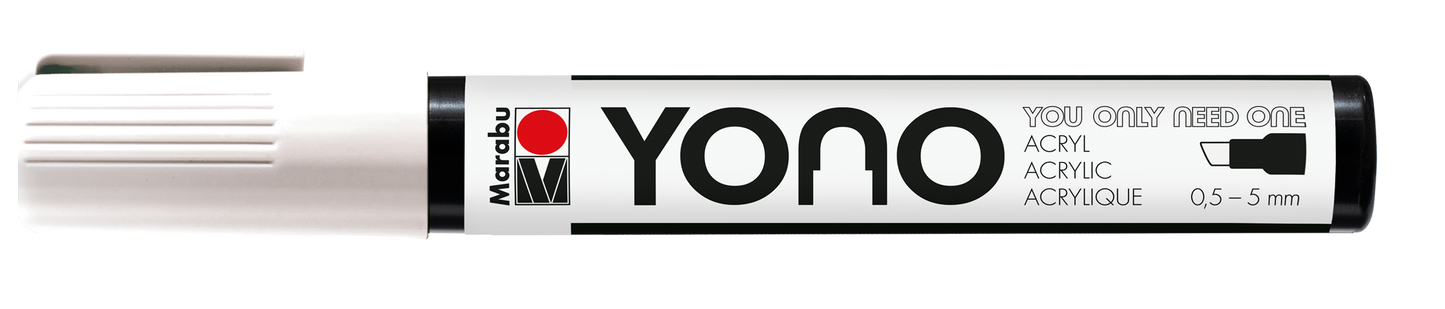 Marabu YONO Marker 0,5 - 5mm White