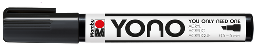 Marabu YONO Marker 0,5 - 5mm Schwarz