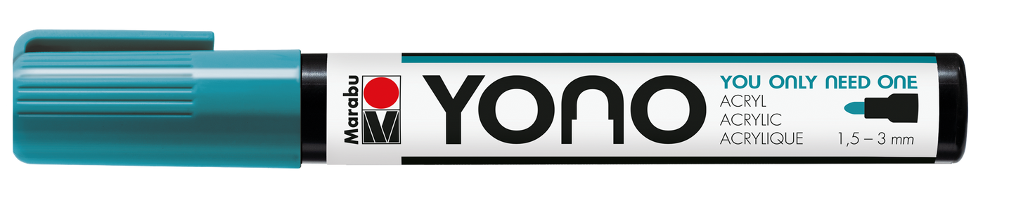 Marabu YONO Marker 1,5 - 3mm Turquoise