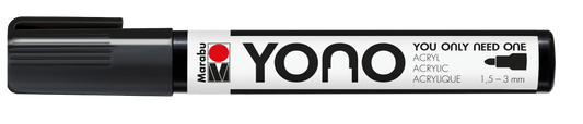 Marabu YONO Marker 1,5 - 3mm Schwarz