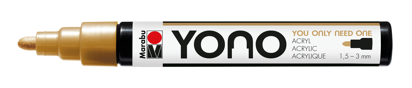 Marabu YONO Marker 1,5 - 3mm Gold