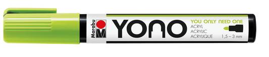 Marabu YONO Marker 1,5 - 3mm Neon Green