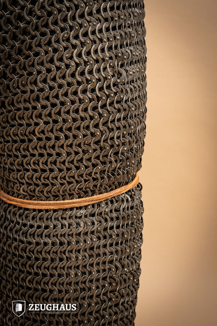 Kettenbeinlinge 9 mm ID KEIL vernietete Flachringe geölt B-Stock