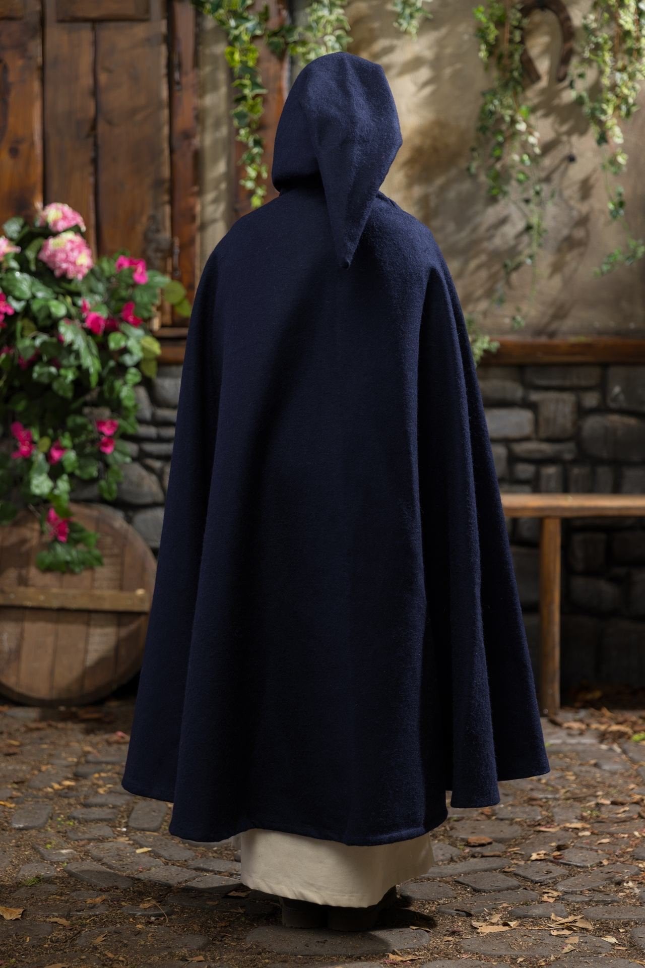 Children's Cape Leanaa Dark Blue