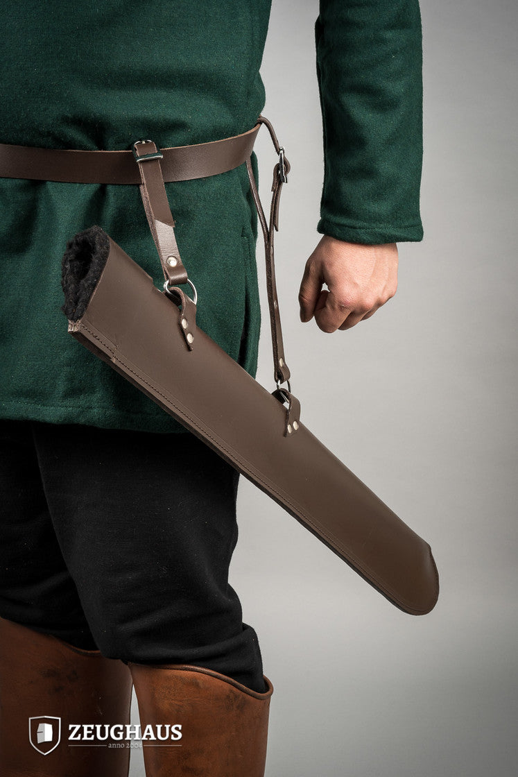 LARP Leather Scabbard 72 cm Brown B-Stock